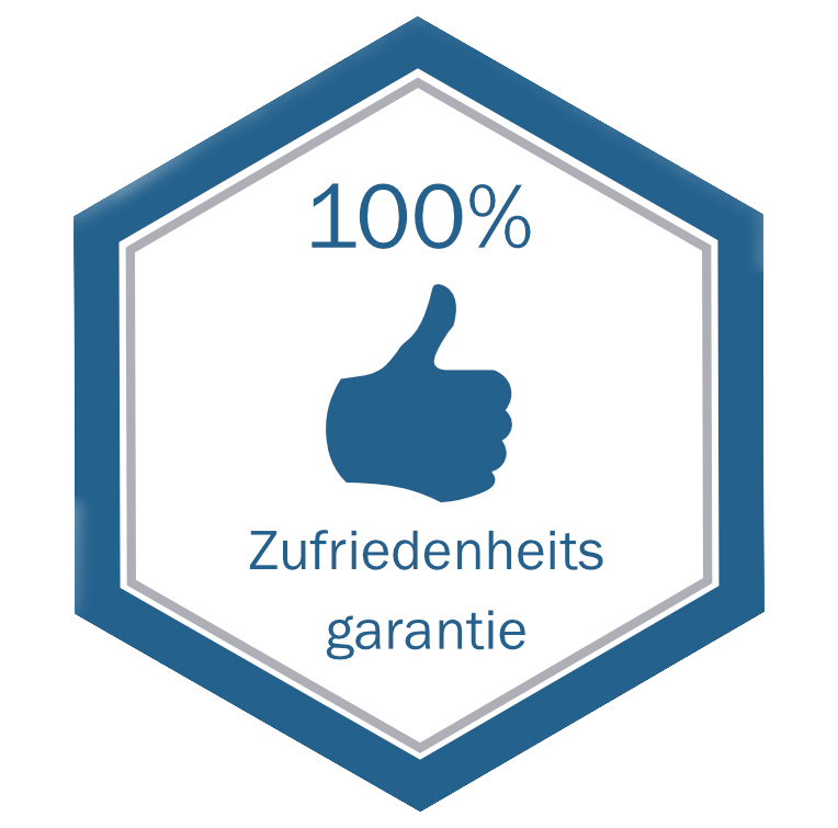 100% Zufriedenheit